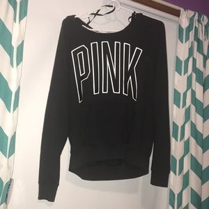 Stylish black PINK hoodie🖤